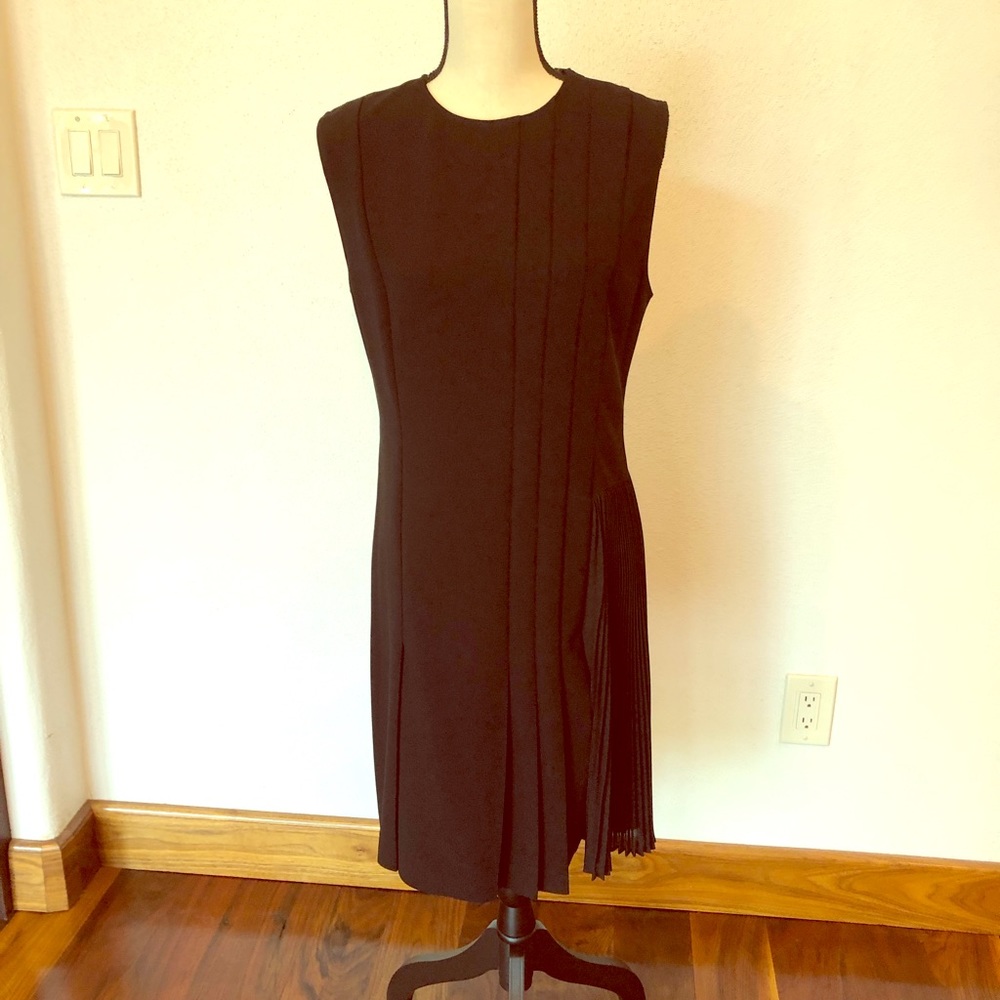 Theory Pleated Sheath Dress